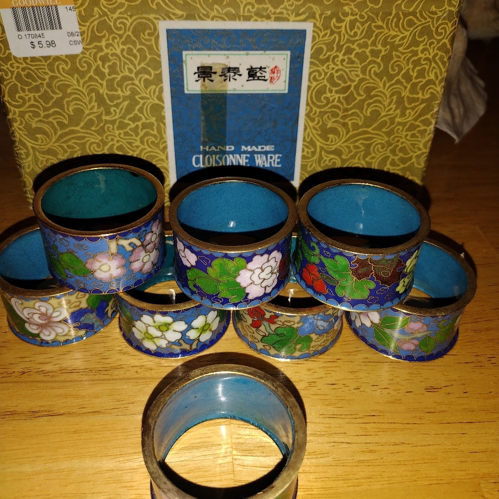 Chinese napkin rings